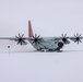 109th Airlift Wing LC-130 conducts ski landings and takeoffs at Camp Raven in Greenland May 12th 2024.