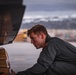 Staff Sgt. Skyler Buyce, a loadmaster with the 109th Airlift Wing, conducts post flight checks in Kangerlussuaq Greenland May 13th 2024.