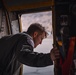 Staff Sgt. Skyler Buyce, a loadmaster with the 109th Airlift Wing, conducts post flight checks in Kangerlussuaq Greenland May 13th 2024.