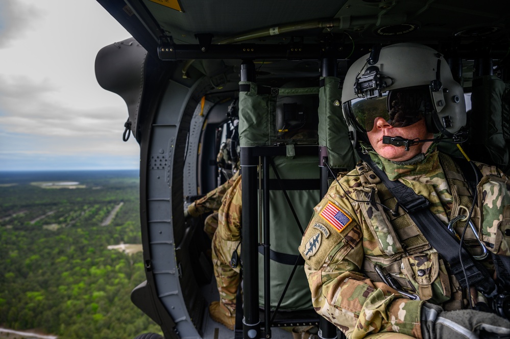 New Jersey Army National Guard aerial gunnery training