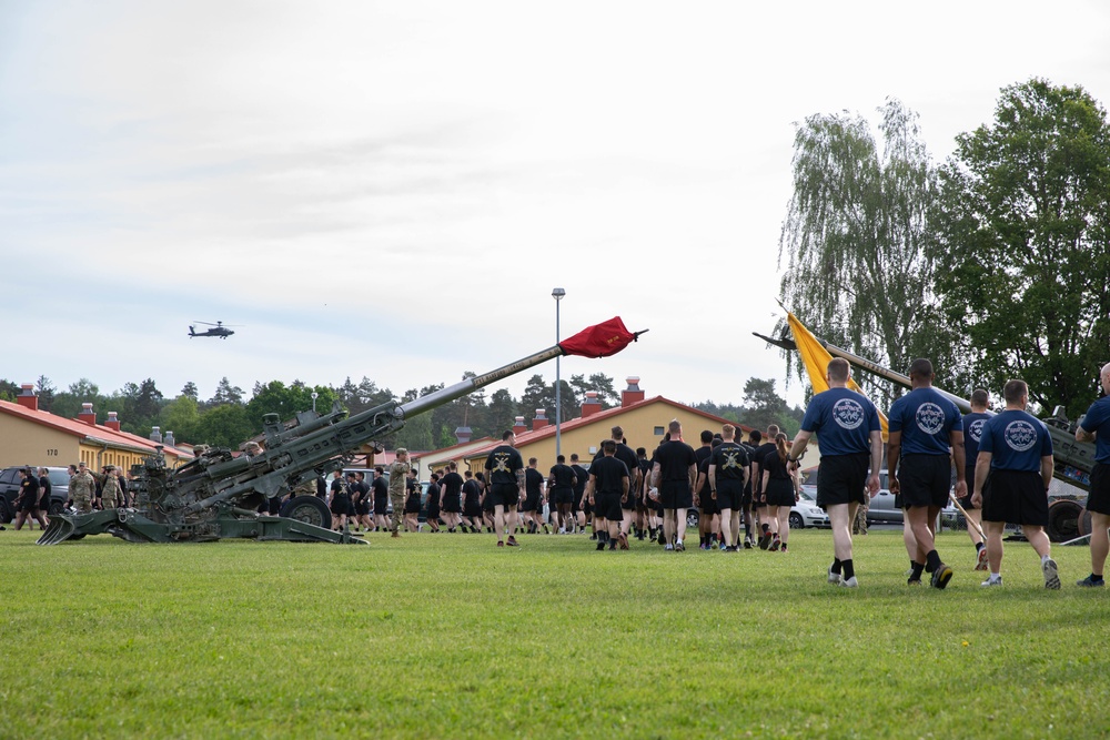 2CR Dragoon Week 2024: Regimental Run