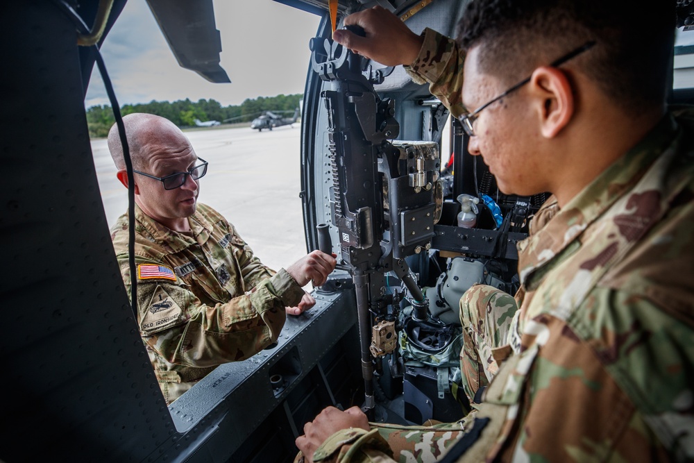 New Jersey Army National Guard aerial gunnery training