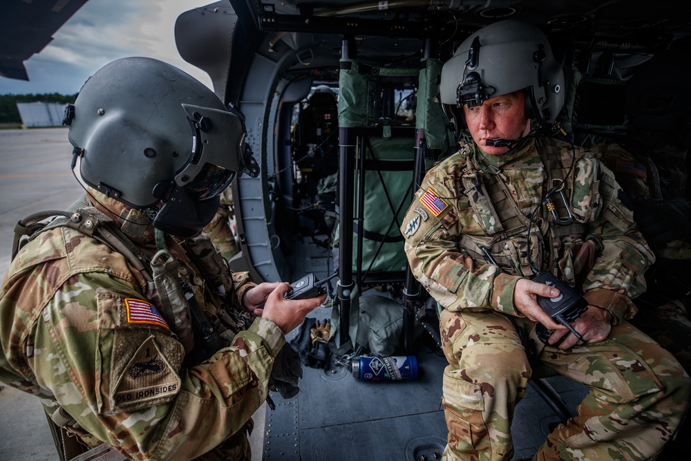 New Jersey Army National Guard aerial gunnery training