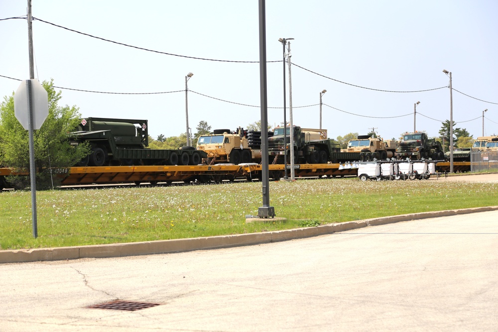 32nd Infantry Brigade Combat Team Soldiers complete ‘largest rail movement with civilian linehaul Wisconsin National Guard has ever done’