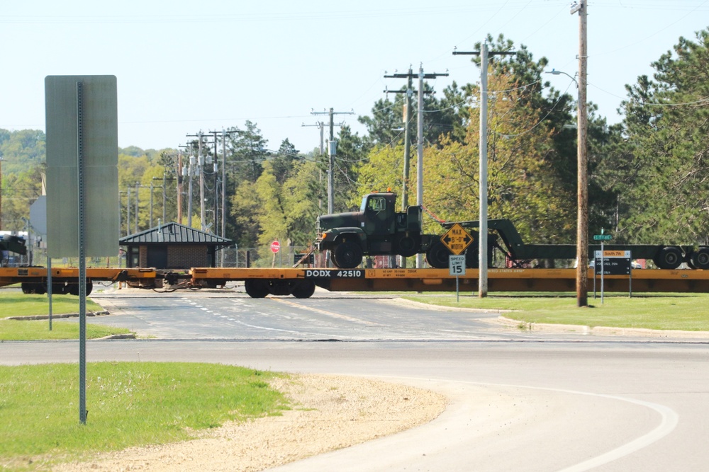 32nd Infantry Brigade Combat Team Soldiers complete ‘largest rail movement with civilian linehaul Wisconsin National Guard has ever done’