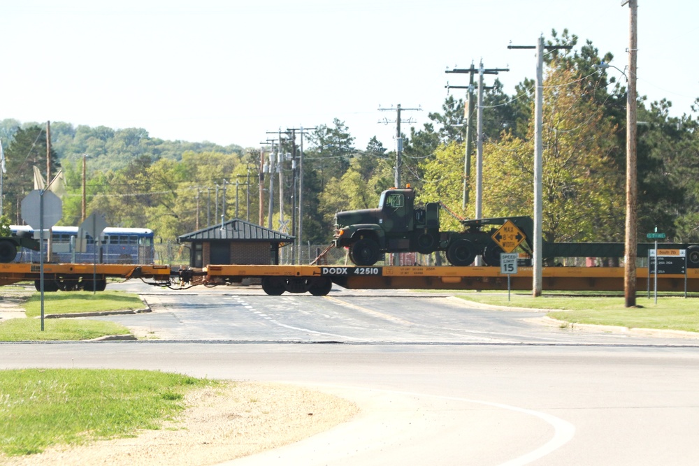 32nd Infantry Brigade Combat Team Soldiers complete ‘largest rail movement with civilian linehaul Wisconsin National Guard has ever done’