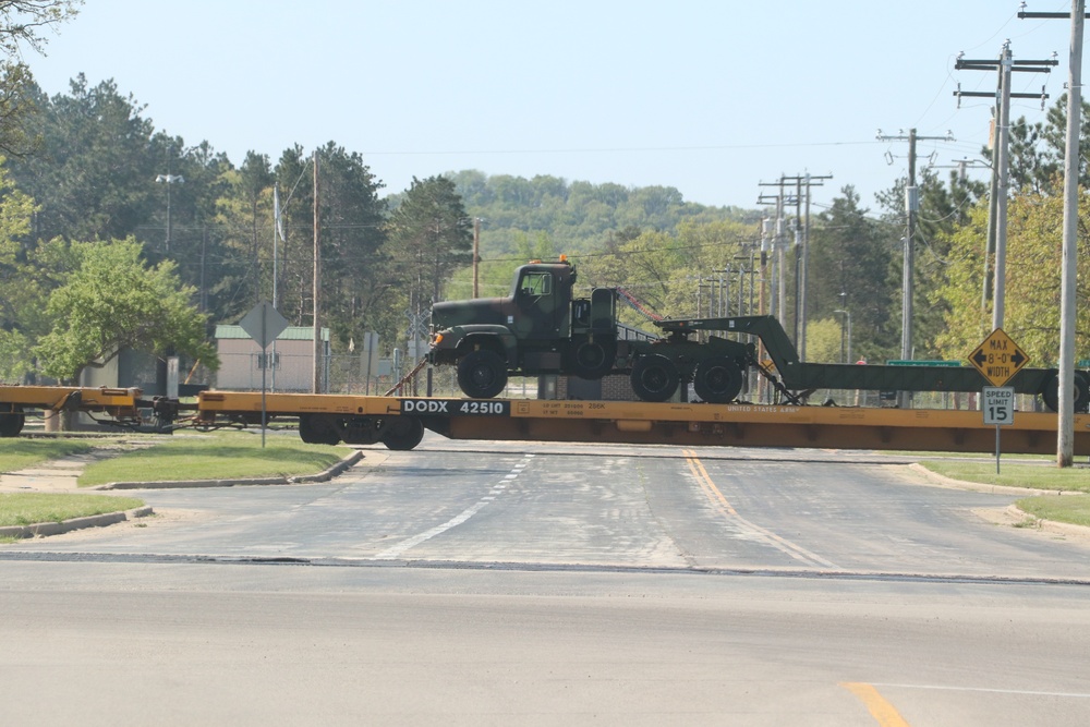 32nd Infantry Brigade Combat Team Soldiers complete ‘largest rail movement with civilian linehaul Wisconsin National Guard has ever done’