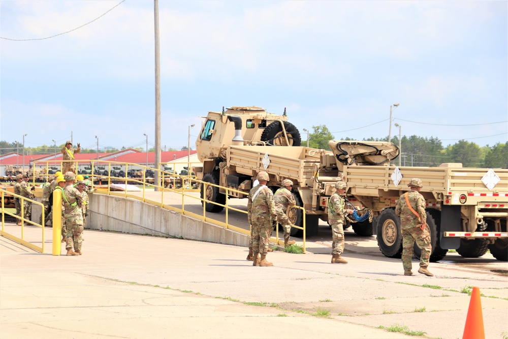 32nd Infantry Brigade Combat Team Soldiers complete ‘largest rail movement with civilian linehaul Wisconsin National Guard has ever done’