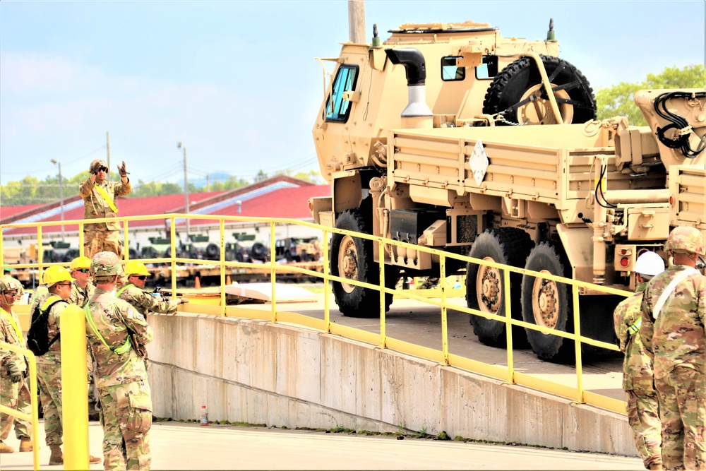 32nd Infantry Brigade Combat Team Soldiers complete ‘largest rail movement with civilian linehaul Wisconsin National Guard has ever done’