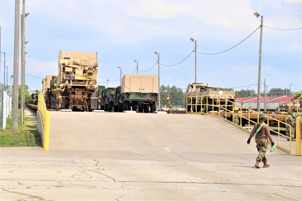 32nd Infantry Brigade Combat Team Soldiers complete ‘largest rail movement with civilian linehaul Wisconsin National Guard has ever done’