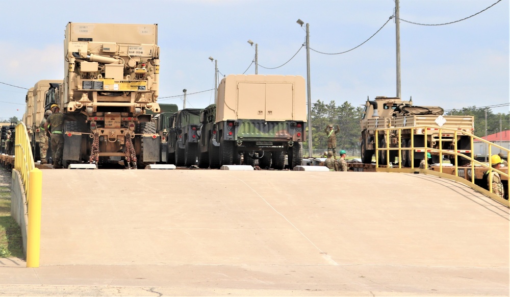 32nd Infantry Brigade Combat Team Soldiers complete ‘largest rail movement with civilian linehaul Wisconsin National Guard has ever done’