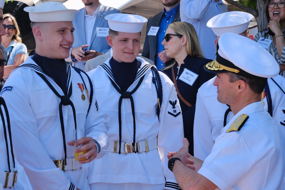 USS Intrepid Parade of Ships Reception