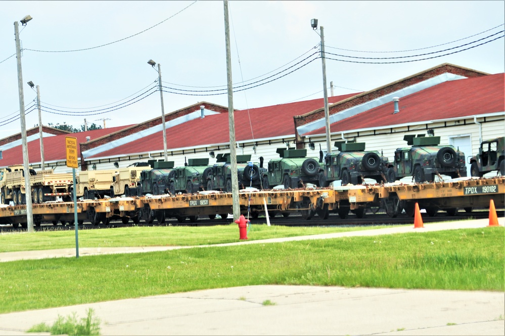 32nd Infantry Brigade Combat Team Soldiers complete ‘largest rail movement with civilian linehaul Wisconsin National Guard has ever done’