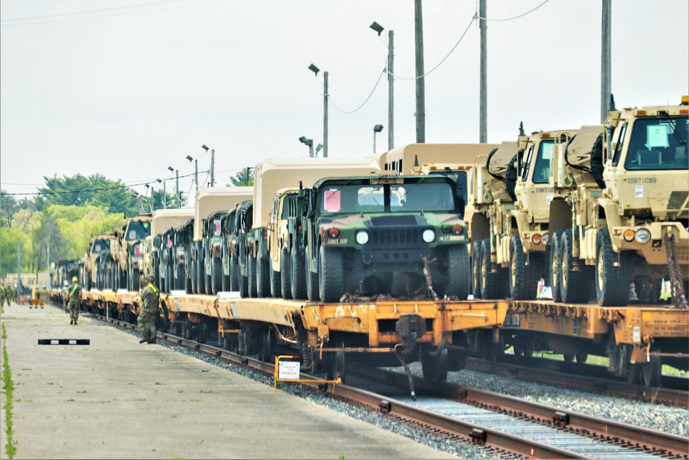 32nd Infantry Brigade Combat Team Soldiers complete ‘largest rail movement with civilian linehaul Wisconsin National Guard has ever done’