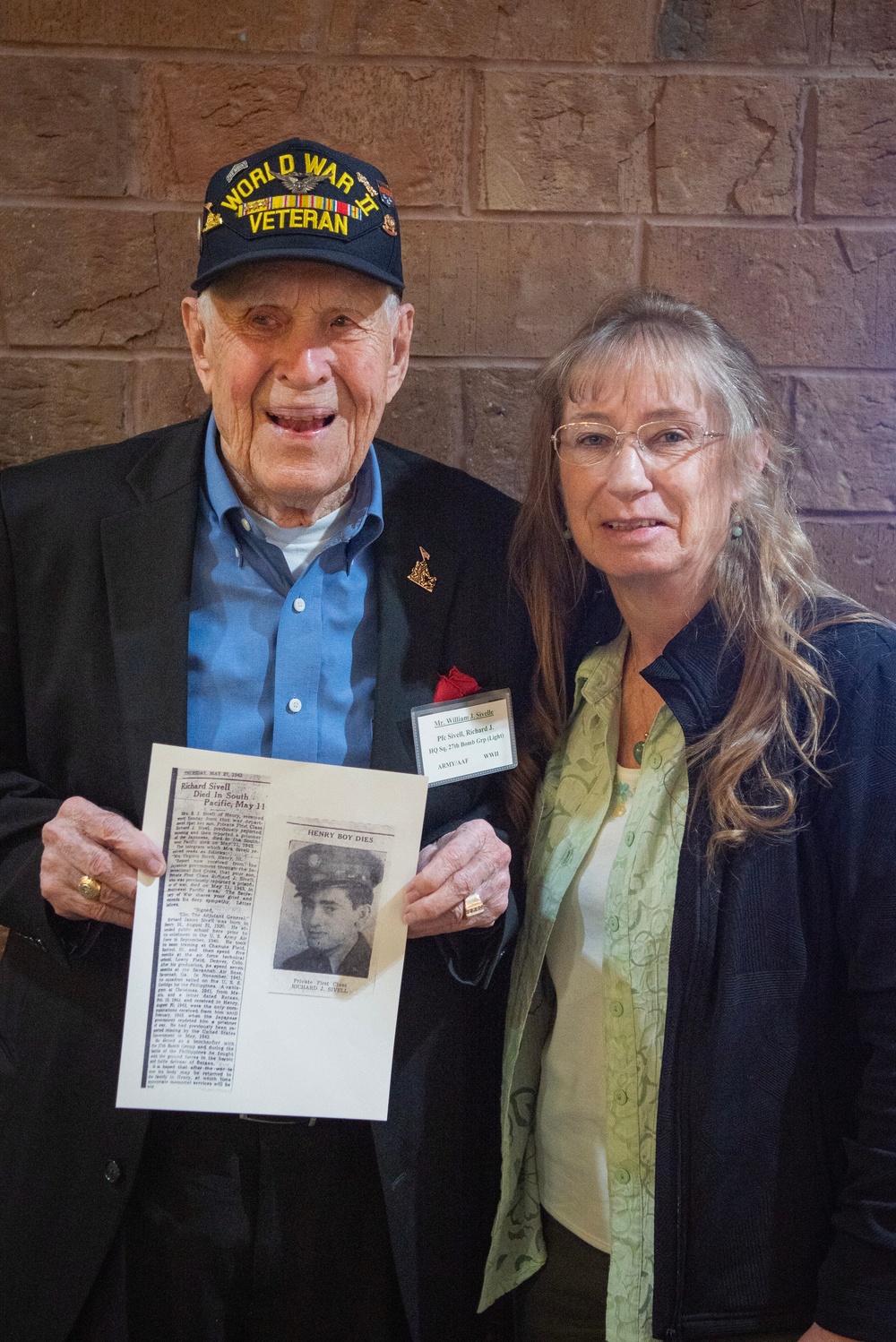 WWII Veteran attends FMU in Billings, MT
