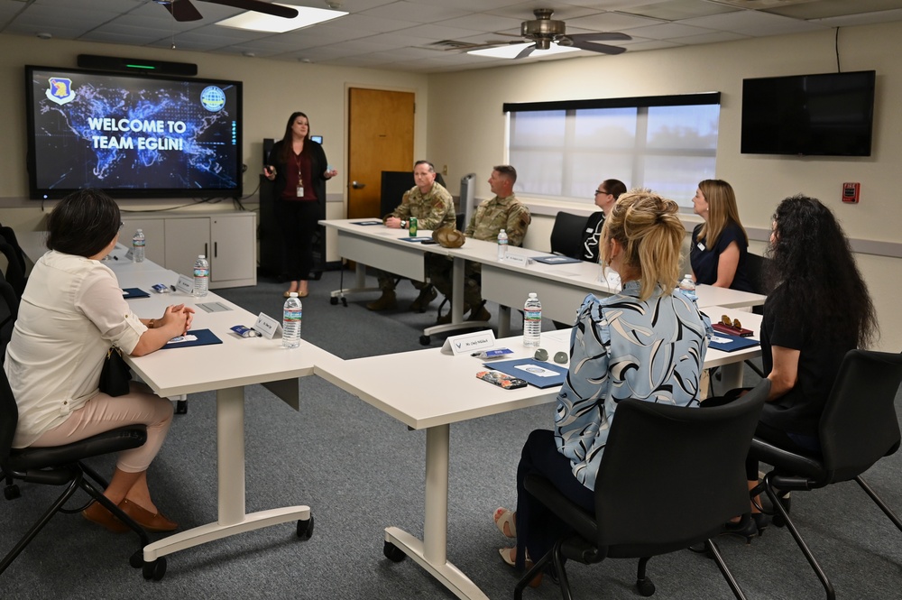 ACC command team spouses reaffirm commitment to Eglin Airmen, families