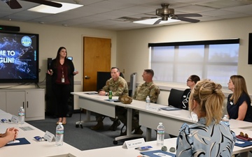 ACC command team spouses reaffirm commitment to Eglin Airmen, families