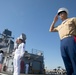 USS Bataan Arrives in New York City