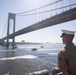 USS Bataan Arrives in New York City