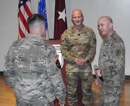 U.S. Army Medical Corps chief hosts leadership professional development briefing at Walter Reed