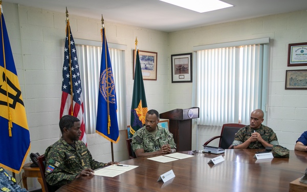 U.S. and Barbados military leaders sign Human Rights Initiative