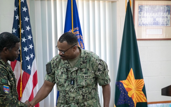U.S. and Barbados military leaders sign Human Rights Initiative