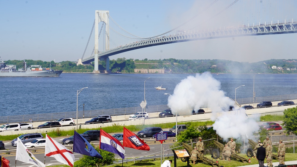 Fort Hamilton Kicks of NYC Fleet Week 2024 with Salute to Ships