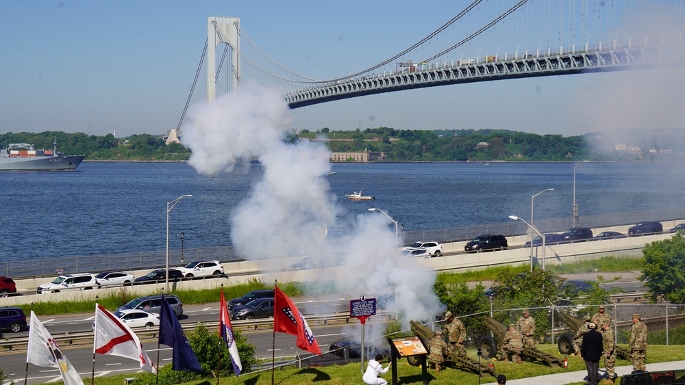 Fort Hamilton Kicks of NYC Fleet Week 2024 with Salute to Ships