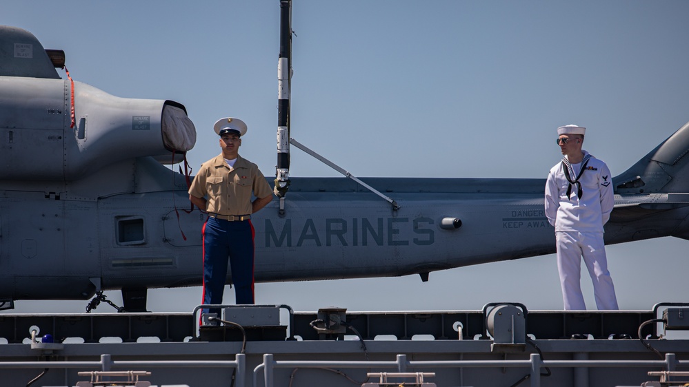 USS Bataan arrives in New York, Fleet Week New York 2024 begins