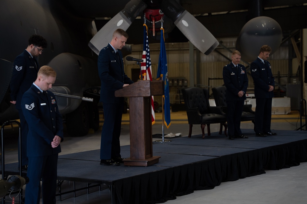 SrA Ryan Williams Purple Heart Ceremony