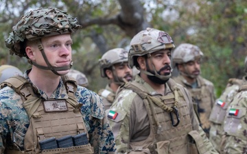 Strengthening bonds: Emirati soldiers work with U.S. Marines during bilateral training