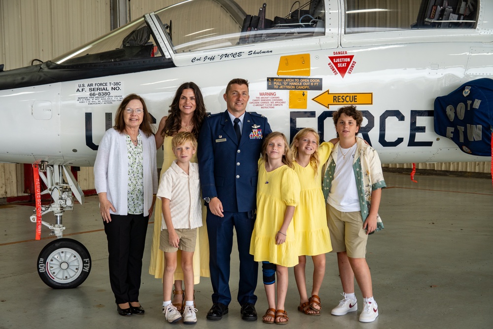 Sheppard AFB: 80th FTW Change of Command