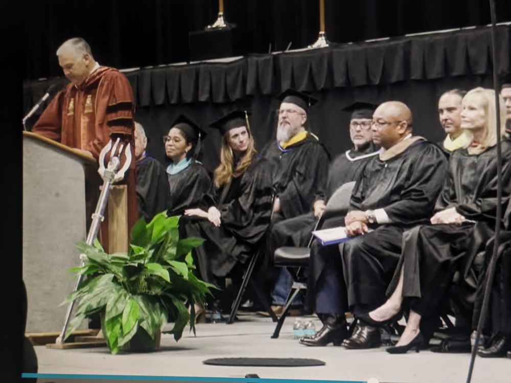 CCAD Deputy, Chief Operations Officer delivers keynote address at Del Mar College commencement