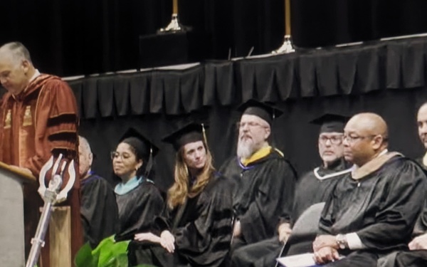 CCAD Deputy, Chief Operations Officer delivers keynote address at Del Mar College commencement