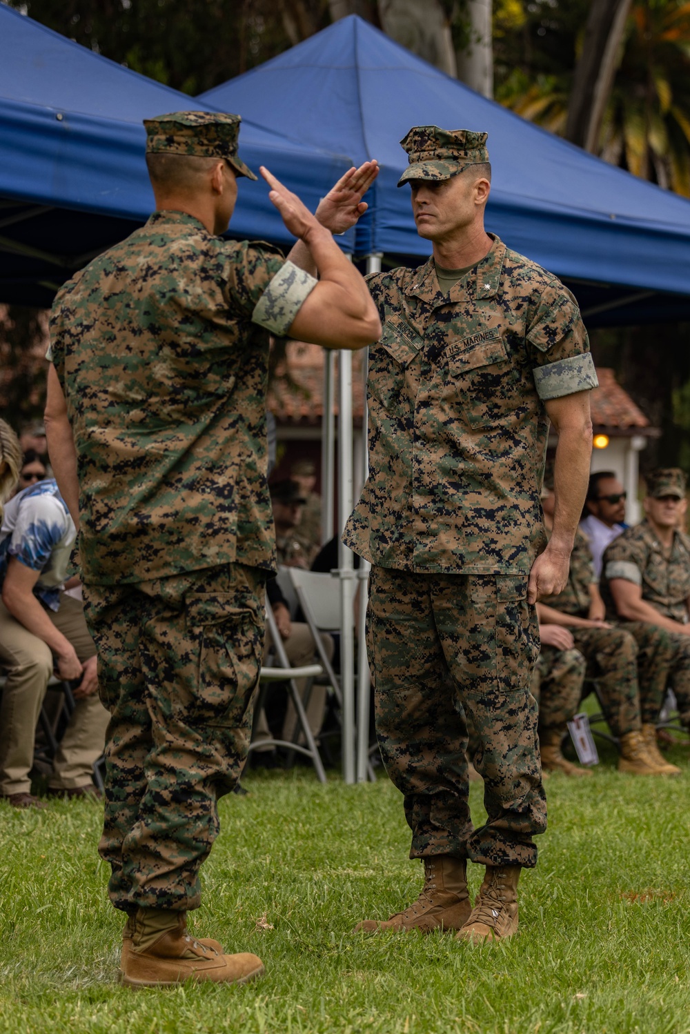 Fair Winds and Following Seas: CLB-11 Change of Command Ceremony