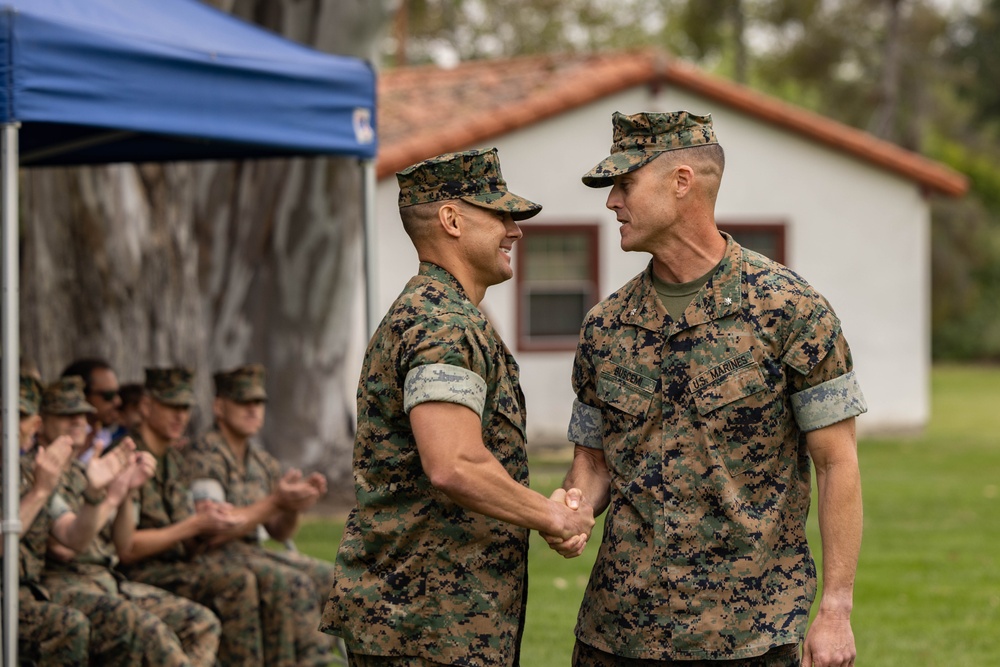 Fair Winds and Following Seas: CLB-11 Change of Command Ceremony