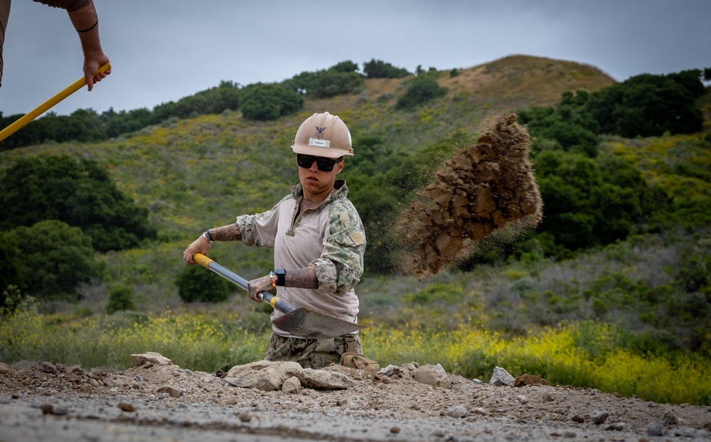 Airfield Damage Repair at Vandenberg SFB (NMCB-3)