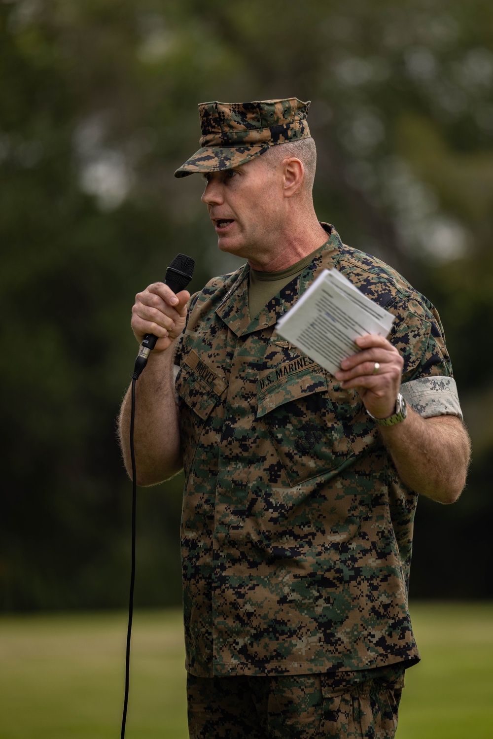 Fair Winds and Following Seas: CLB-11 Change of Command Ceremony