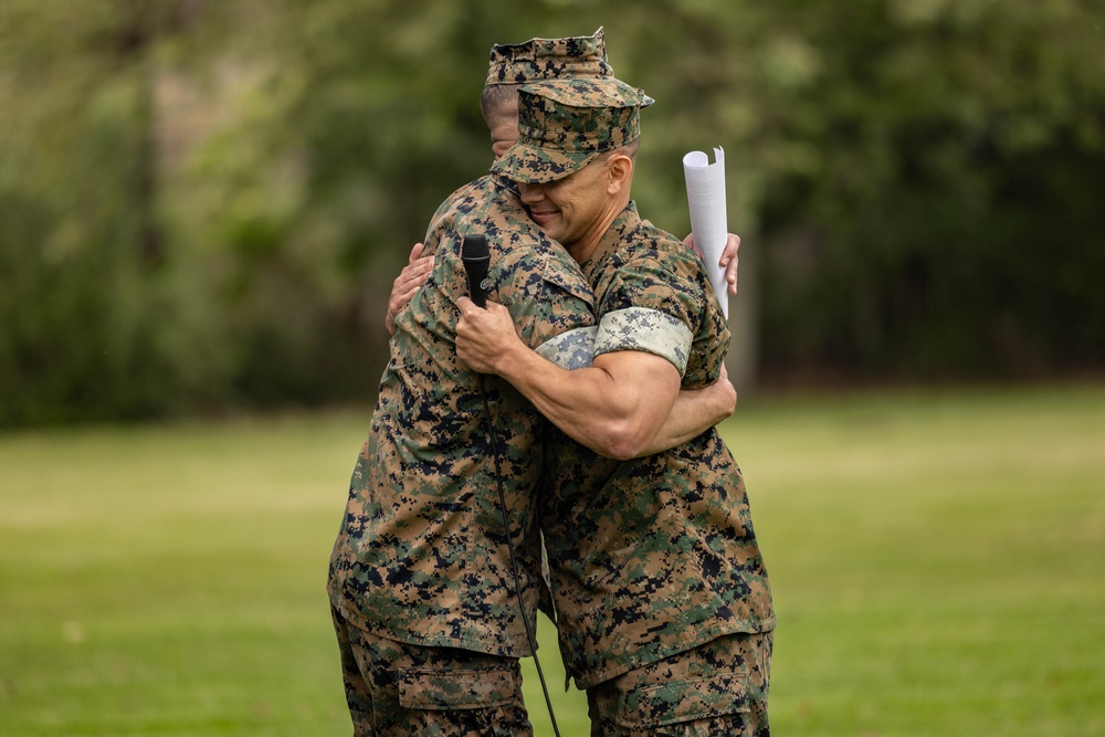 Fair Winds and Following Seas: CLB-11 Change of Command Ceremony