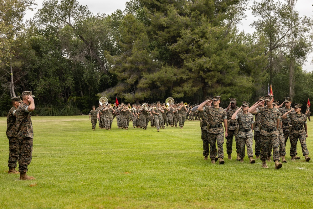 Fair Winds and Following Seas: CLB-11 Change of Command Ceremony
