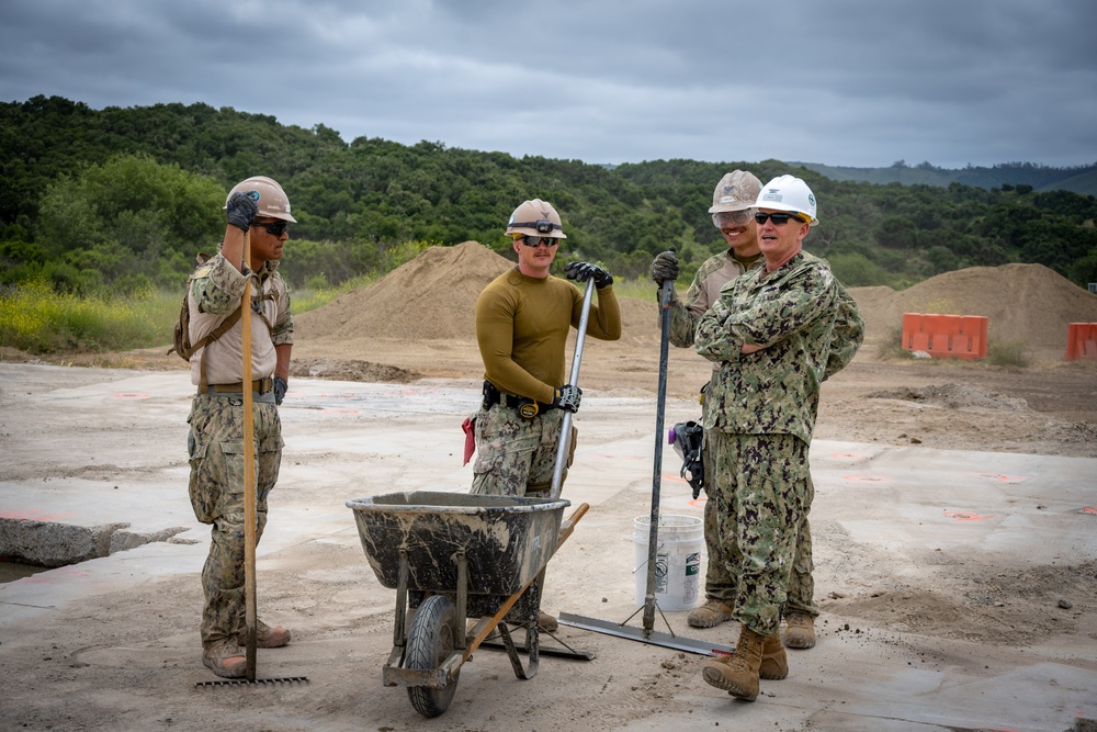 Airfield Damage Repair at Vandenberg SFB (NMCB-3)