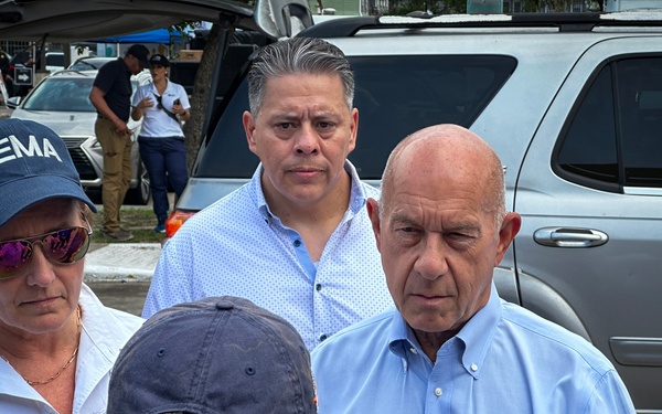 FEMA Administrator Visits Houston Texas To Survey Storm Damage