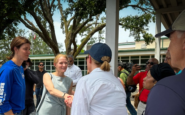 FEMA Administrator Visits Houston Texas To Survey Storm Damage