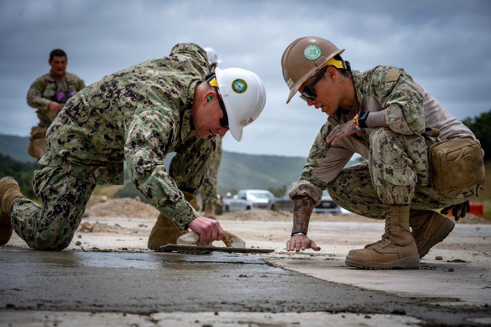 Airfield Damage Repair at Vandenberg SFB (NMCB-3)