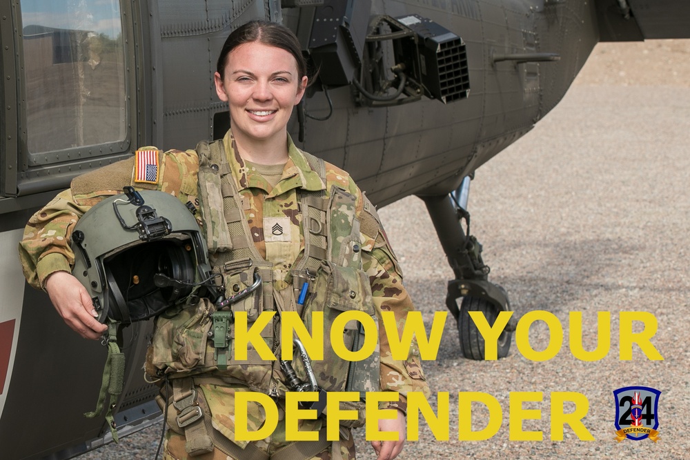 Know Your Defender Staff Sgt. Trisha Severance