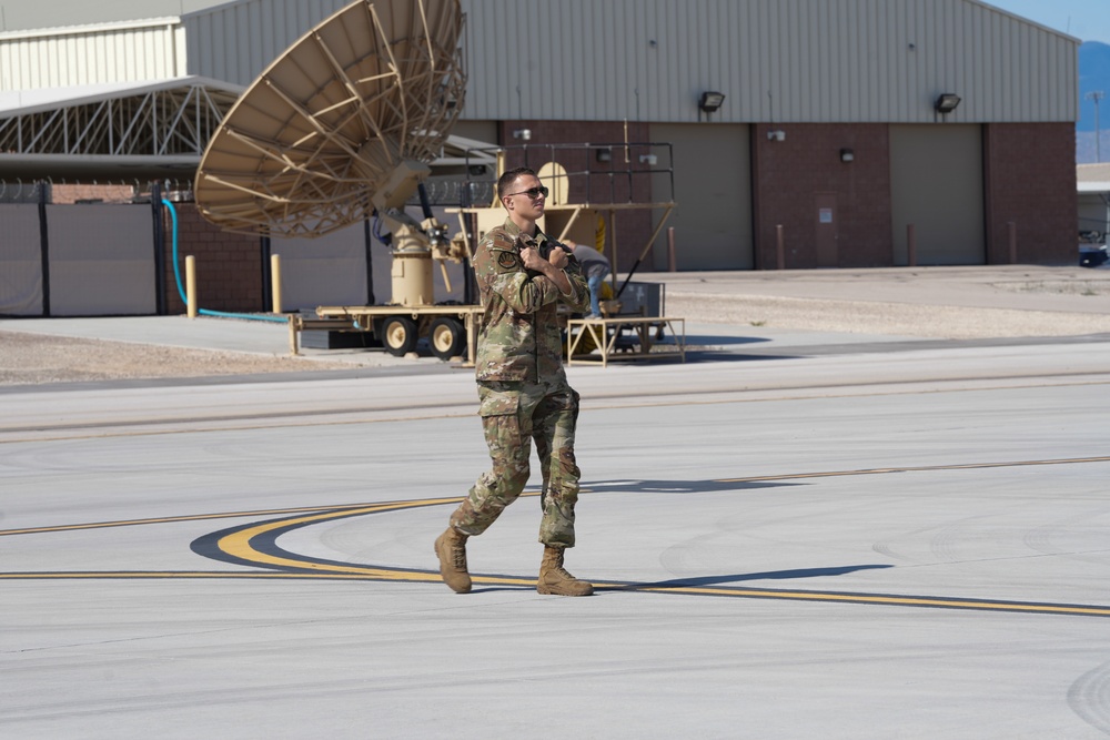 DVIDS - Images - Fifteenth Air Force Commander, Command Chief visit ...