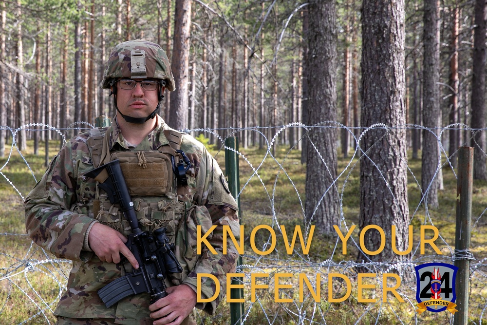 Know Your Defender Staff Sgt. Christopher Arnaudin