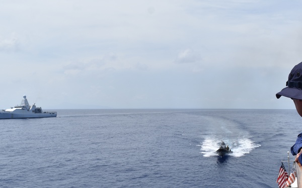 US Coast Guard Cutter Resolute returns home from Caribbean patrol; interdicts four suspected smugglers, 3,736 pounds of illicit drugs