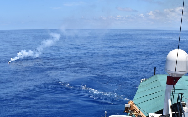 Coast Guard Cutter Resolute conducts gunnery exercise