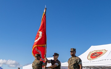 Combat Logistics Battalion 22 Change of Command Ceremony